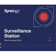 Synology Licenční balíček pro kamery - 4 kamery Synology Licenční balíček pro kamery - 4 kamery
