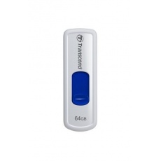 TRANSCEND Flash Disk 64GB JetFlash®530, USB 2.0 (R:16/W:6 MB/s) bílá/modrá Royal TRANSCEND Flash Disk 64GB JetFlash®530, USB 2.0 (R:16/W:6 MB/s) bílá/modrá Royal