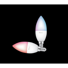 TRUST Smart WiFi LED Candle E14 White & Colour - 2 kusy v balení TRUST Smart WiFi LED Candle E14 White & Colour - 2 kusy v balení