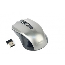 GEMBIRD myš MUSW-4B-04-BG, černo-šedá, bezdrátová, USB nano receiver GEMBIRD myš MUSW-4B-04-BG, černo-šedá, bezdrátová, USB nano receiver
