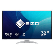 EIZO MT 31,5" EV3240X-WH FlexScan, IPS, 3840x2160, 350nit, 2000:1, 5ms, USB-C, DisplayPort, USB, HDMI, KVM, Repro, Bílý EIZO MT 31,5" EV3240X-WH FlexScan, IPS, 3840x2160, 350nit, 2000:1, 5ms, USB-C, DisplayPort, USB, HDMI, KVM, Repro, Bílý
