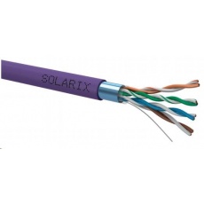 Instalační kabel Solarix FTP, Cat5E, drát, LSOH, box 305m SXKD-5E-FTP-LSOH Instalační kabel Solarix FTP, Cat5E, drát, LSOH, box 305m SXKD-5E-FTP-LSOH