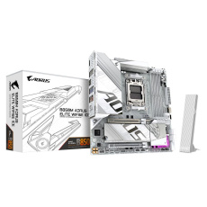 GIGABYTE MB Sc AM5 B850M A ELITE WF6E ICE, AMD B850, 4xDDR5, 1xDP, WiFi, mATX GIGABYTE MB Sc AM5 B850M A ELITE WF6E ICE, AMD B850, 4xDDR5, 1xDP, WiFi, mATX