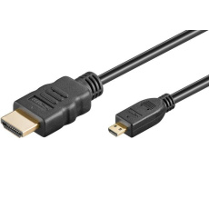PremiumCord 4K kabel HDMI A - HDMI micro D, 5m PremiumCord 4K kabel HDMI A - HDMI micro D, 5m