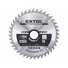Extol Premium (8803221) kotouč pilový s SK plátky, 184x2,2x30mm, 40T Extol Premium (8803221) kotouč pilový s SK plátky, 184x2,2x30mm, 40T