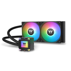 THERMAL TAKE Vodní chladič LA240 ARGB, 2x120mm ARGB, LGA1851, AM5, černá