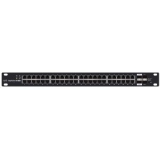 UBNT EdgeSwitch ES-48-500W [70Gbps, 500W, aktivní (802.3af/at) i pasivní (24V) PoE, 2xSFP, 2xSFP+, L2/L3]