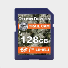 Delkin SDXC Trail Cam R100/W75 (V30) 128GB Delkin SDXC Trail Cam R100/W75 (V30) 128GB