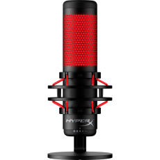 HyperX QuadCast - USB Microphone (Black-Red) - Red Lighting (HX-MICQC-BK) - Mikrofon HyperX QuadCast - USB Microphone (Black-Red) - Red Lighting (HX-MICQC-BK) - Mikrofon