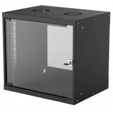 Intellinet 19" BASIC rozvaděč 9U/400mm, černý, rozložený flatpack Intellinet 19" BASIC rozvaděč 9U/400mm, černý, rozložený flatpack