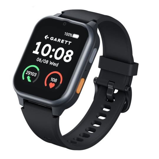 Garett Smartwatch Vita 4G Black -  seniorské hodinky se vzdáleným dohledem