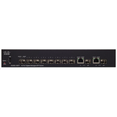 BAZAR - Cisco switch SG350-10SFP-K9-EU-RF, 8xSFP, 2xGbE/SFP, REFRESH - rozbaleno BAZAR - Cisco switch SG350-10SFP-K9-EU-RF, 8xSFP, 2xGbE/SFP, REFRESH - rozbaleno