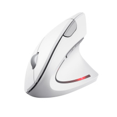 TRUST vertikální myš Verto bezdrátová ergonomická myš, USB, bílá TRUST vertikální myš Verto bezdrátová ergonomická myš, USB, bílá