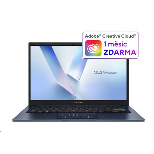 ASUS NTB Vivobook 14 (X1404VA-EB1578W), Core 5 120U, 15.6" 1920 x 1080, 16GB, 512GB SSD, Intel, W11 Home, Blue