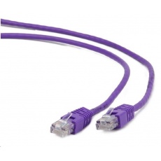 GEMBIRD kabel patchcord Cat5e UTP 5m, fialový GEMBIRD kabel patchcord Cat5e UTP 5m, fialový