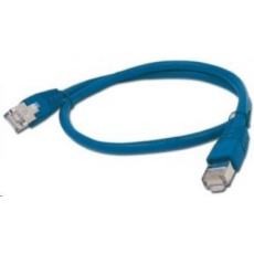 GEMBIRD kabel patchcord CAT6 stíněný FTP 3m, modrý