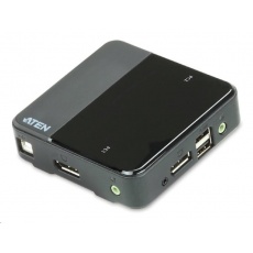 ATEN 2-port DisplayPort KVM USB, audio, včetně kabelů ATEN 2-port DisplayPort KVM USB, audio, včetně kabelů