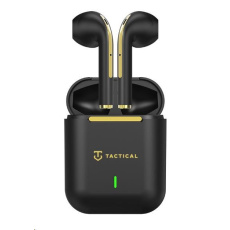Tactical bezdrátová sluchátka Blach Hawk, nabíjecí pouzdro Tactical bezdrátová sluchátka Blach Hawk, nabíjecí pouzdro