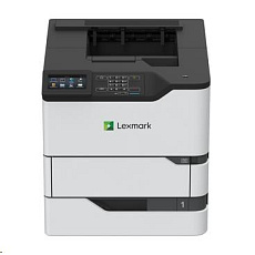 LEXMARK ČB tiskárna MS822de A4, 52ppm, 512MB, duplex, USB 2.0, LAN