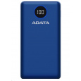 ADATA PowerBank P20000QCD - externí baterie pro mobil/tablet 20000mAh, 2,1A, modrá (74Wh)