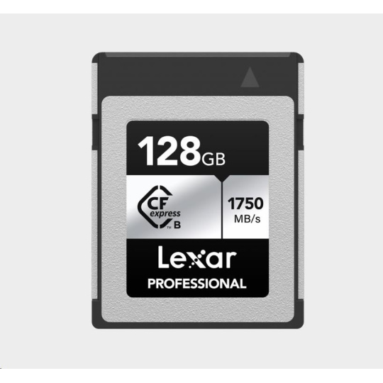 Lexar CFexpress Pro Silver Serie R1750/W1300 128GB Lexar CFexpress Pro Silver Serie R1750/W1300 128GB