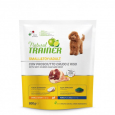 TRAINER Natural Small&Toy Ad. Prosciutto a ryze 800g TRAINER Natural Small&Toy Ad. Prosciutto a ryze 800g