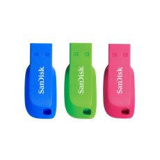 SanDisk Flash Disk 32GB Cruzer Blade, USB 2.0, 3 Pack SanDisk Flash Disk 32GB Cruzer Blade, USB 2.0, 3 Pack