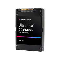 WD Enterprise SSD 7.68TB Ultrastar DC SN655, PCIe Gen4, (R:6800, W:2000MB/s), RI-1DW/D BICS5 ISE WD Enterprise SSD 7.68TB Ultrastar DC SN655, PCIe Gen4, (R:6800, W:2000MB/s), RI-1DW/D BICS5 ISE