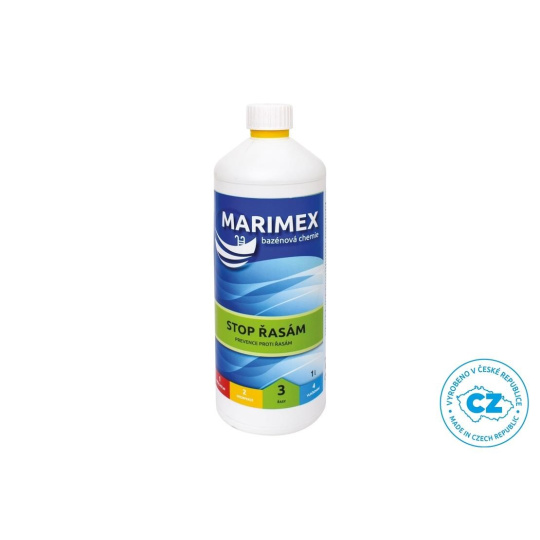 Marimex STOP řasám 1 l - bazénová chemie - ŘASY