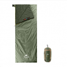 Naturehike mini ultralight LW180 spací pytel 680g vel. M - zelený Naturehike mini ultralight LW180 spací pytel 680g vel. M - zelený