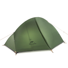 Naturehike ultralight cyklistický stan pro 1 os. 20D 1500g - zelený Naturehike ultralight cyklistický stan pro 1 os. 20D 1500g - zelený