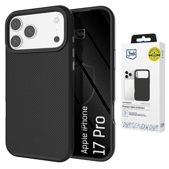 3mk ochranný kryt Fortis MagCase pro Apple iPhone 17 Pro 3mk ochranný kryt Fortis MagCase pro Apple iPhone 17 Pro