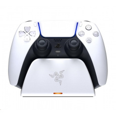 RAZER Univerzální rychlonabíjecí stojan, pro PlayStation 5, White RAZER Univerzální rychlonabíjecí stojan, pro PlayStation 5, White