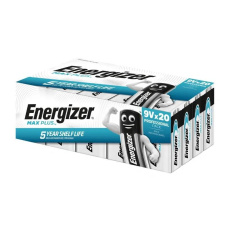 Energizer 6LR61/20 Industrial 9V 20pack Energizer 6LR61/20 Industrial 9V 20pack