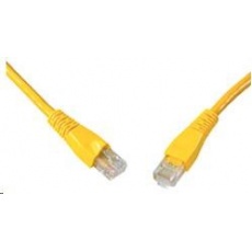 Solarix Patch kabel CAT6 UTP PVC 1m žlutý snag-proof C6-114YE-1MB Solarix Patch kabel CAT6 UTP PVC 1m žlutý snag-proof C6-114YE-1MB