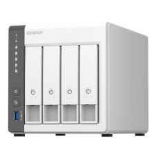 QNAP TS-433-4G 4-bay desktop NAS, 4-core ARM, 4GB RAM, 4xSATA, 1x 2.5GbE, 1x GbE, 3x USB