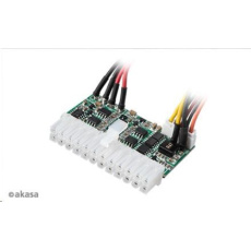AKASA adaptér AK-PE200-01, 200W DC-to-DC ATX, 4-pin DIN AKASA adaptér AK-PE200-01, 200W DC-to-DC ATX, 4-pin DIN