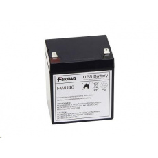 Baterie - FUKAWA FWU-46 náhradní baterie za RBC46 (12V/5Ah) Baterie - FUKAWA FWU-46 náhradní baterie za RBC46 (12V/5Ah)