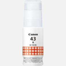 Canon Cartridge GI-43 R červená pro PIXMA G540, G640 (3700 str.) Canon Cartridge GI-43 R červená pro PIXMA G540, G640 (3700 str.)
