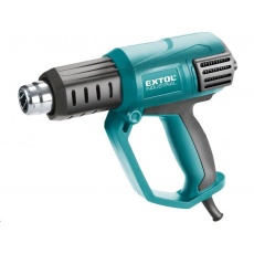 Extol Industrial  pistole horkovzdušná s plynulou regulací teploty a proudu vzduchu, 2000W 8794800