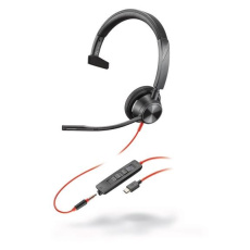 Poly Blackwire 3315 MS Teams náhlavní souprava, 3.5 mm jack + USB-C/A adaptér, mono Poly Blackwire 3315 MS Teams náhlavní souprava, 3.5 mm jack + USB-C/A adaptér, mono