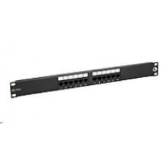 Solarix Patch panel 12 x RJ45 CAT5E UTP 150 MHz černý SX12-5E-UTP-BK Solarix Patch panel 12 x RJ45 CAT5E UTP 150 MHz černý SX12-5E-UTP-BK