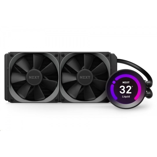 NZXT vodní chladič Kraken Z53 / 2x 120mm fan / LGA 2066/2011(-3)/1366/1156/1155/1151/1150/AM4