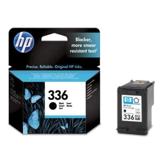 HP 336 Black Ink Cart, 5 ml, C9362EE (220 pages)