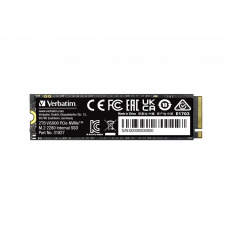 VERBATIM SSD Vi5000 Internal PCIe NVMe M.2 SSD 2TB , W 4300/ R 5000 MB/s VERBATIM SSD Vi5000 Internal PCIe NVMe M.2 SSD 2TB , W 4300/ R 5000 MB/s