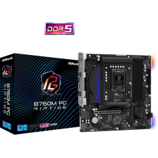 ASRock MB Sc LGA1700 B760M PG RIPTIDE, Intel B760, 4xDDR5, 1xDP, 1xHDMI, mATX ASRock MB Sc LGA1700 B760M PG RIPTIDE, Intel B760, 4xDDR5, 1xDP, 1xHDMI, mATX