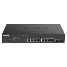 D-Link DGS-1100-10MPV2 10-Port PoE+ Gigabit Smart Managed Switch, 8x PoE gigabit, 2x SFP, PoE budget 130W D-Link DGS-1100-10MPV2 10-Port PoE+ Gigabit Smart Managed Switch, 8x PoE gigabit, 2x SFP, PoE budget 130W