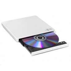 HITACHI LG - externí mechanika DVD-W/CD-RW/DVD±R/±RW/RAM GP60NW60, Slim, White, box+SW HITACHI LG - externí mechanika DVD-W/CD-RW/DVD±R/±RW/RAM GP60NW60, Slim, White, box+SW