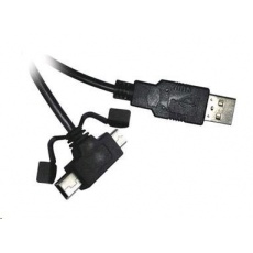 PREMIUMCORD Kabel USB 2.0 A - microUSB/miniUSB 5pin 2m (F/F) PREMIUMCORD Kabel USB 2.0 A - microUSB/miniUSB 5pin 2m (F/F)