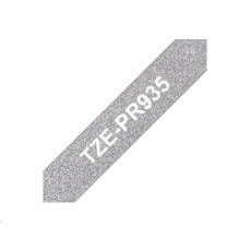 BROTHER TZe-PR935- kazeta TZ šířky 12mm, laminovaná TZe-PR935 PREMIUM SILVER / stříbrná páska / bílé písmo BROTHER TZe-PR935- kazeta TZ šířky 12mm, laminovaná TZe-PR935 PREMIUM SILVER / stříbrná páska / bílé písmo